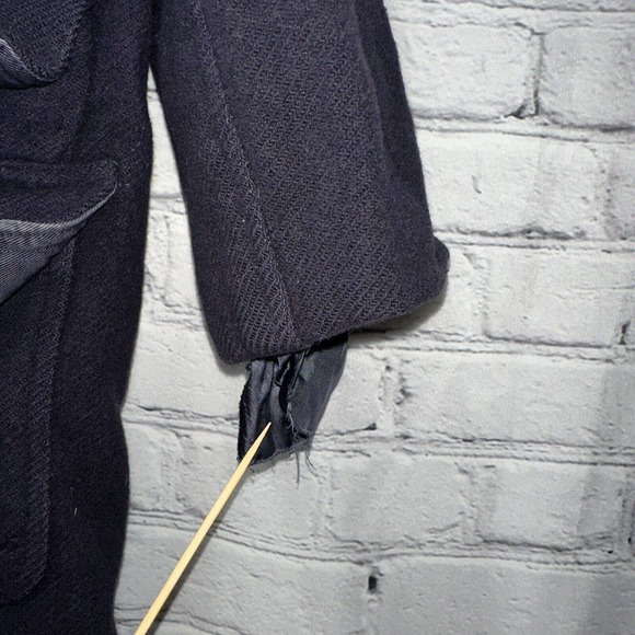 Polo Ralph Lauren Jacket Adult Medium Blue Mens Wool Pockets Casual - Picture 12 of 16